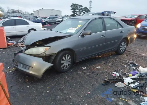 2005 Toyota Camry Le из США, поврежденный, VIN 4T1BE32K75U574102